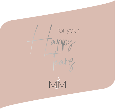 for your happy tears zakdoekjes omslag sticker