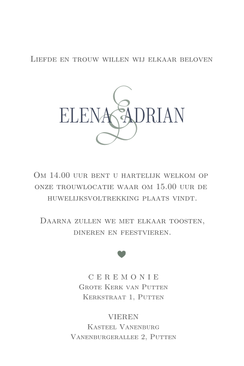 Kaart binnenkant