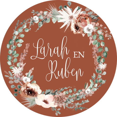 Sluitsticker: Vintage Bohemian
