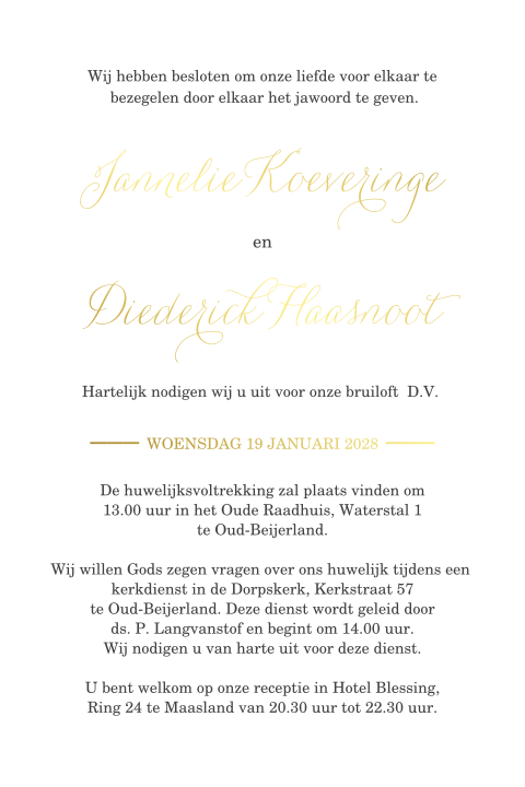 Kaart binnenkant