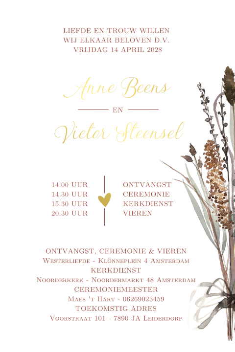 Kaart binnenkant