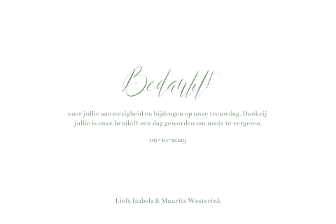 Kaart binnenkant