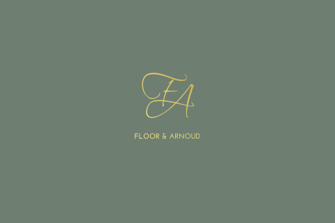 Trouwkaart met GOUDFOLIE LOGO