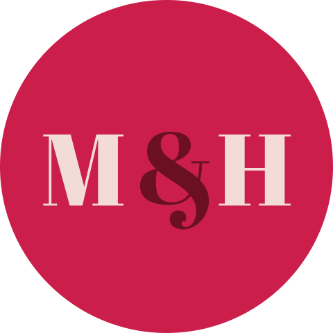 Sluitzegel met logo in magenta