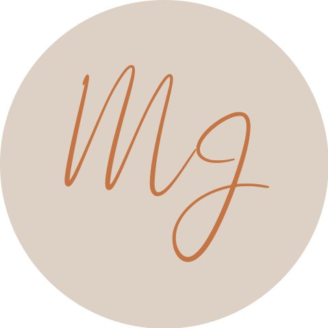 Sticker bruiloft met initialen