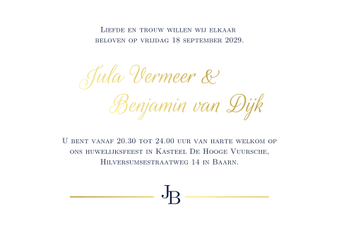 Kaart binnenkant