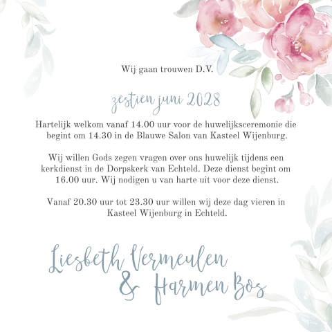 Kaart binnenkant