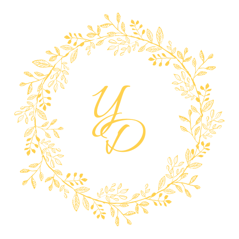 Sluitsticker trouwkaart met kransje en logo