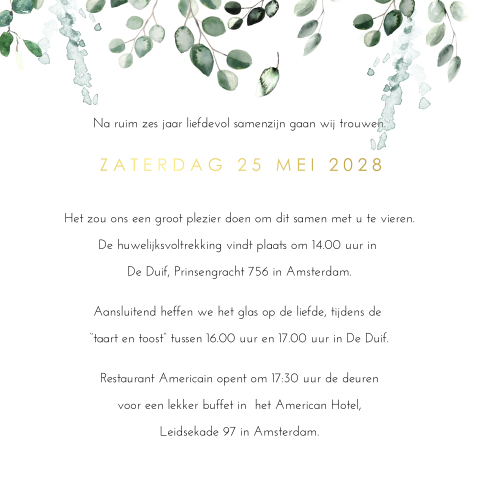 Kaart binnenkant