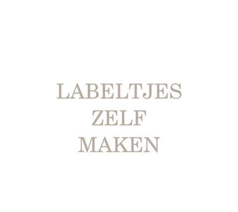 Labeltje hartje - 4,5 bij 3,5 cm per 16 stuks