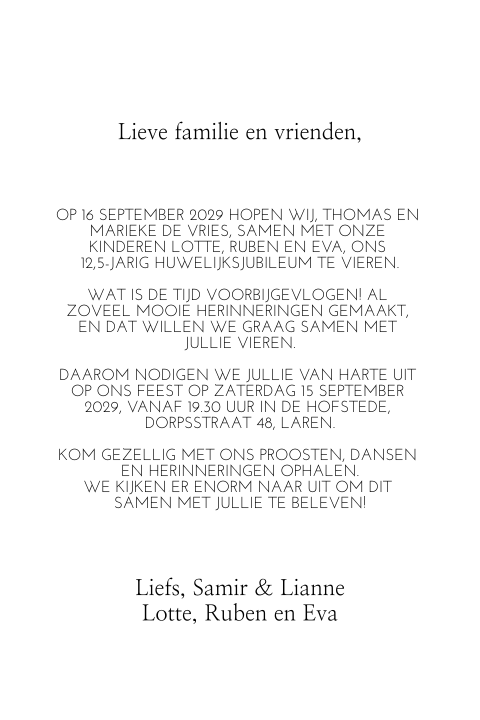 Kaart binnenkant