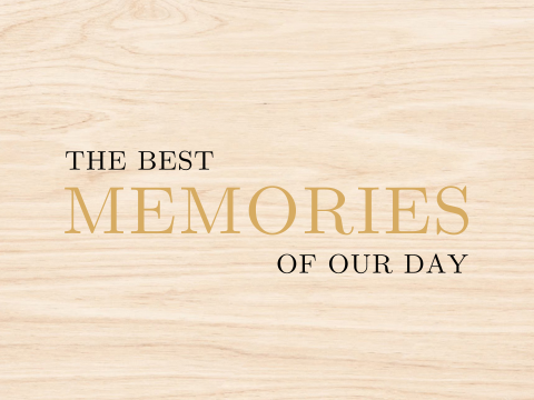 Handige bewaardoos bruiloft