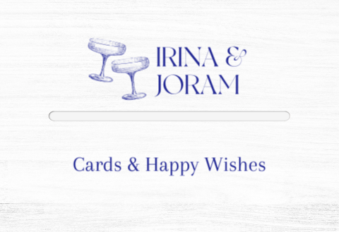 enveloppendoos bruiloft met champagneglazen