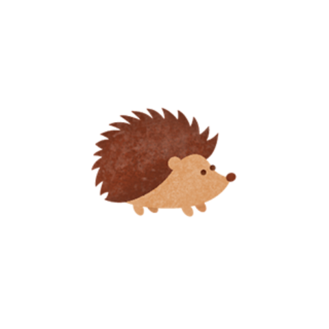 sluitzegel geboortekaartje egel