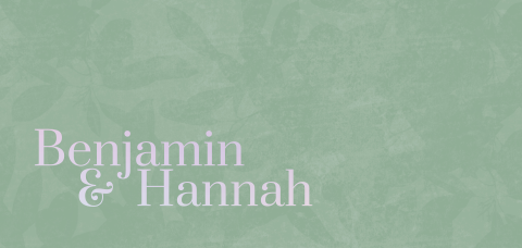 trouwkaart botanisch groen met holografische folie