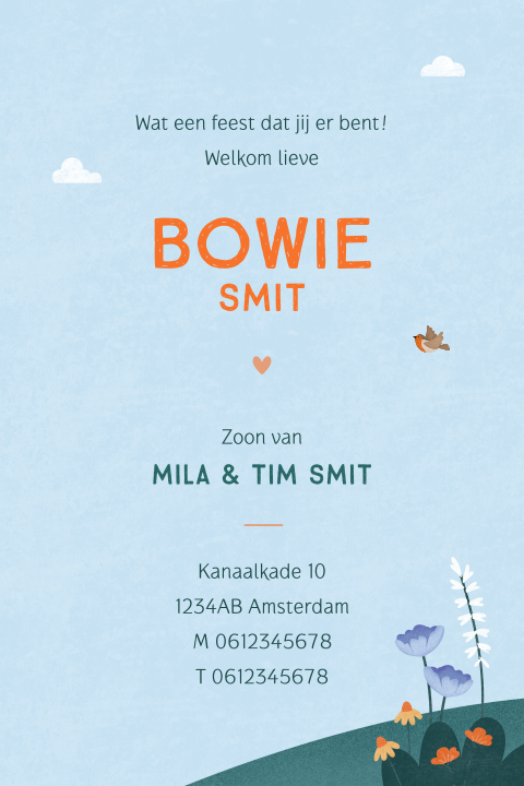 Kaart binnenkant