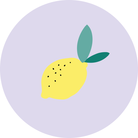 sluitzegel met citroen