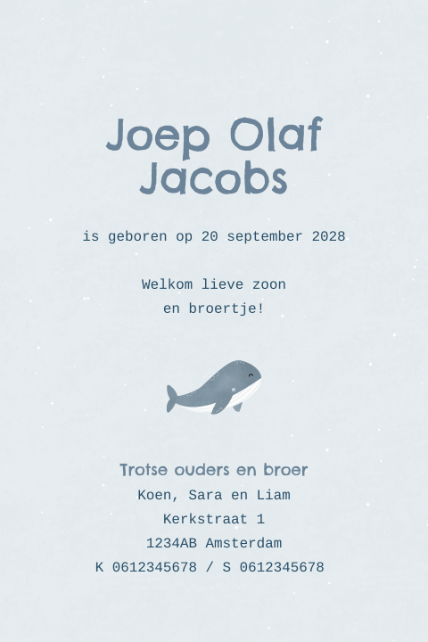 Kaart binnenkant