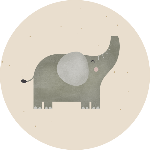 sluitzegel met olifant