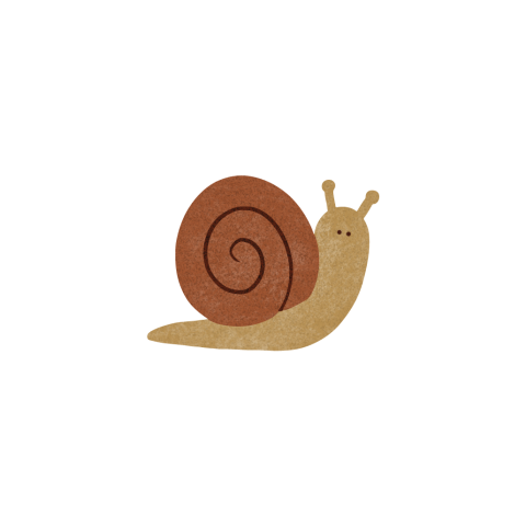 sluitzegel met slakje