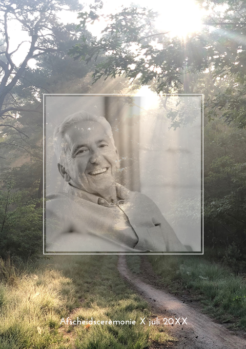 Omslag liturgie afscheidsceremonie