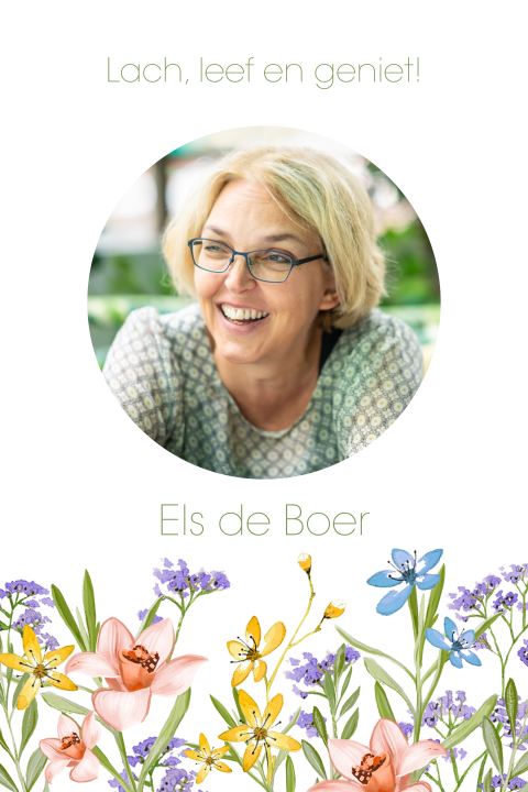 Rouwkaart veldbloemen kleurrijk