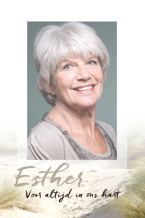 Gedachteniskaartje duinen