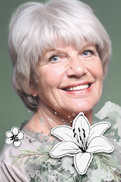 Gedachteniskaartje lelie