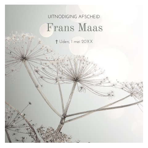 Rouwkaart berenklauw