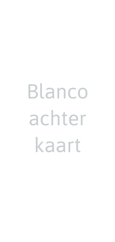 Blanco langwerpige enkele achterkaart voor de trouwkaart