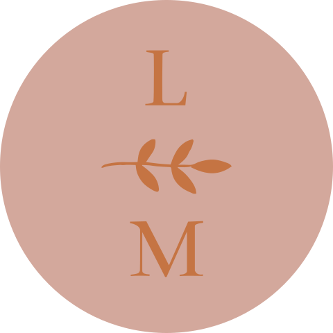 Sluitsticker trouwkaart Leon & Milou roze trouwlogo takje