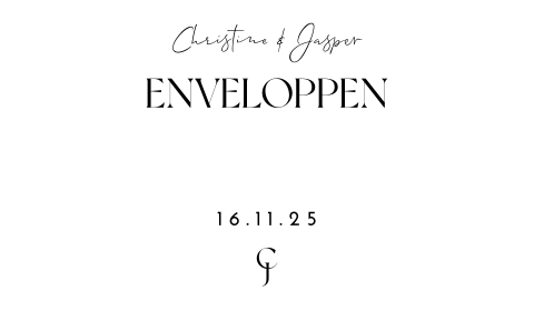 Enveloppenkist bruiloft wit True Elegance