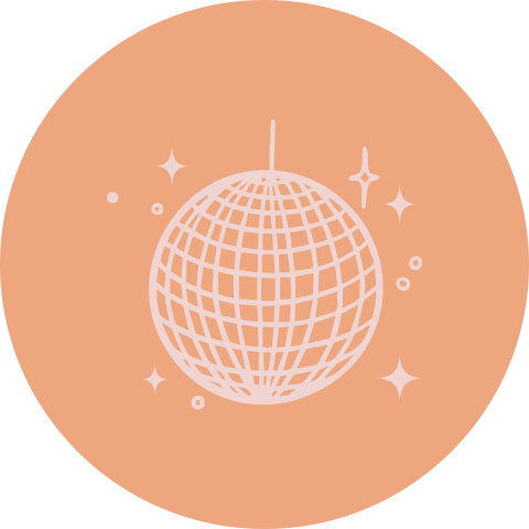 Sluitsticker trouwkaart Colorful Love