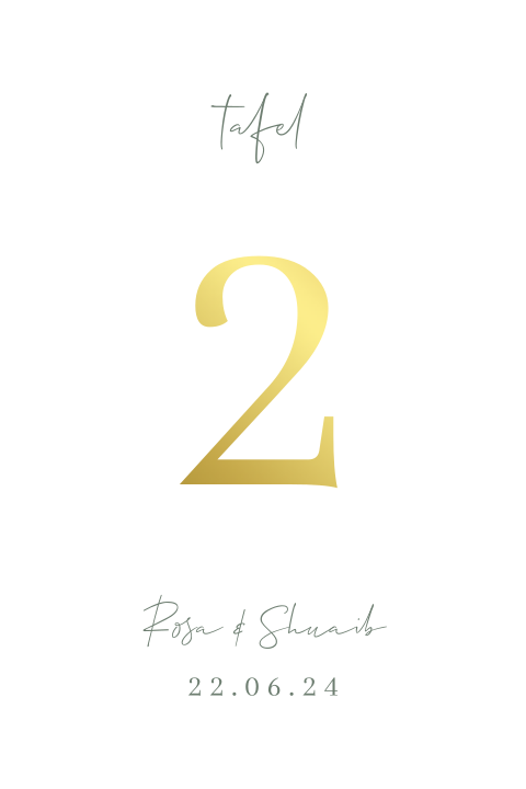 tafelnummer kaart bruiloft italian vibes