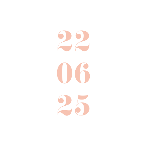 Sluitsticker trouwkaart Dennis & Lisanne wit modern trouwdatum