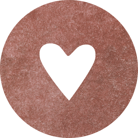 Sluitsticker geboortekaartje meisje velvet look hartje