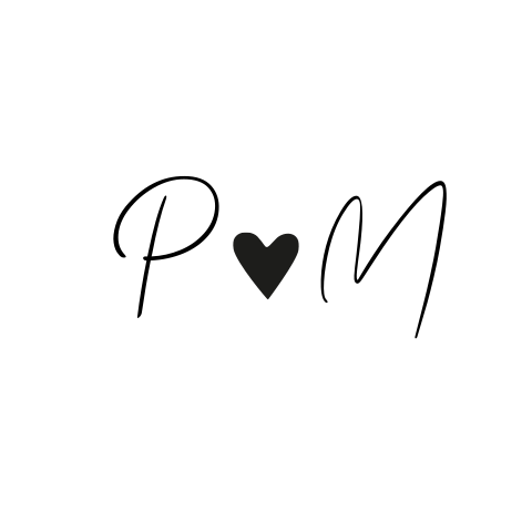 Sluitsticker trouwkaart Peter & Margriet wit trouwlogo zwart