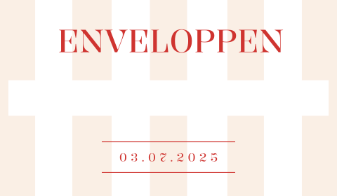 Enveloppenkist bruiloft wit Loving Red