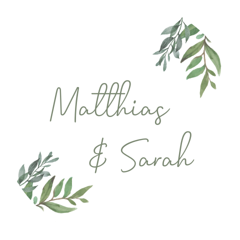 Rond label voor bij trouwkaart - trouwlogo takjes - 16 stuks