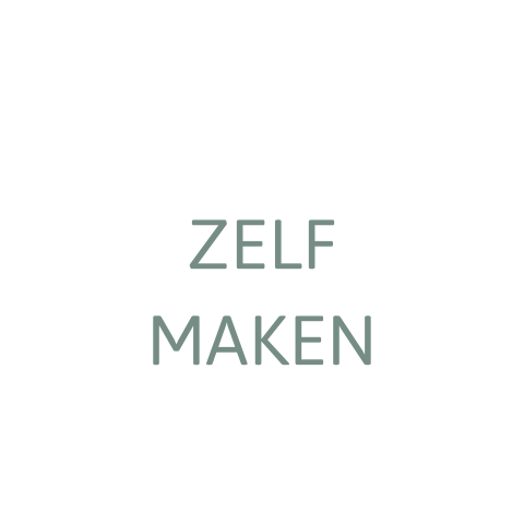 Vierkant label voor bij trouwkaart met boorgaatje - 16 stuks