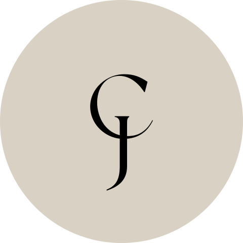 Sluitsticker trouwkaart klassiek initialen True Elegance