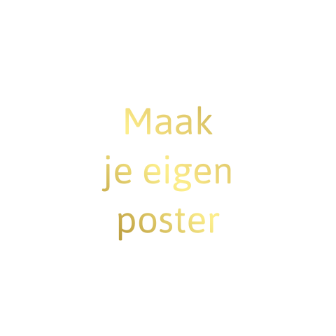 Vierkante blanco poster - Een unieke poster voor aan de muur
