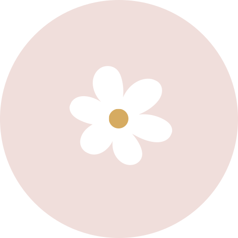 Sluitsticker geboortekaartje Feline bloem