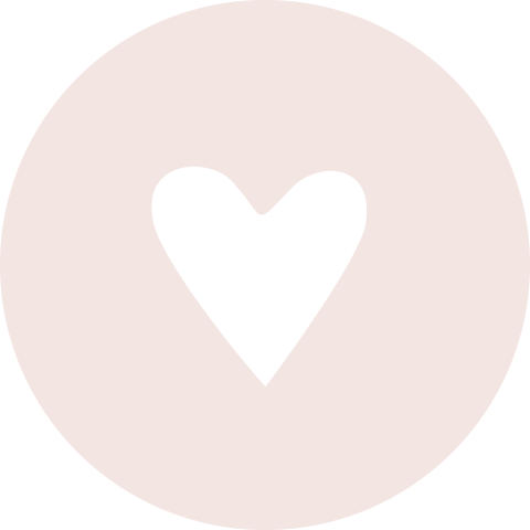 Sluitsticker geboortekaartje meisje lichtroze hartje