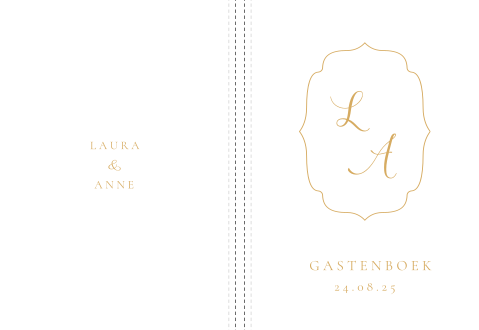 Gastenboek bruiloft staand Timeless Elegance