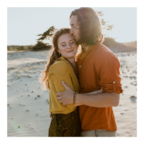 DIY fotolabel voor trouwkaart vierkant met 1 foto