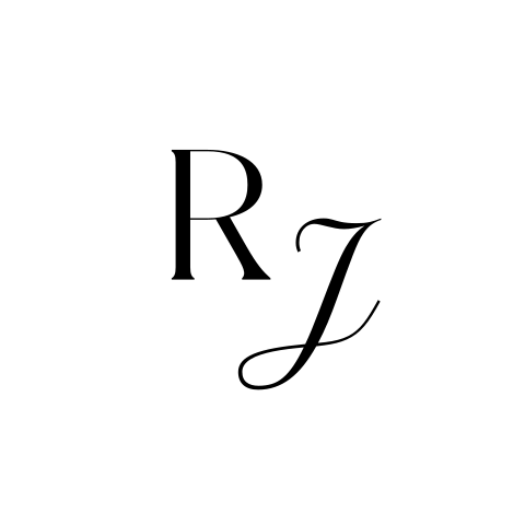 Sluitsticker trouwkaart klassiek initialen Endless Chic