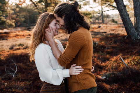 save the date kaart achterkaart foto modern