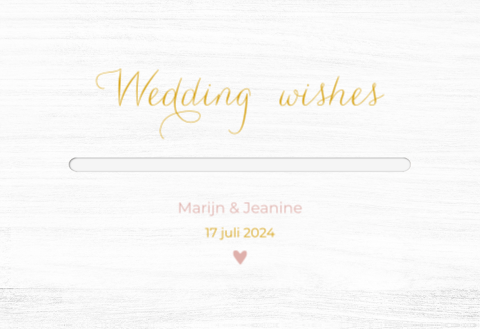 Enveloppenkist bruiloft wit Flowers Watercolor