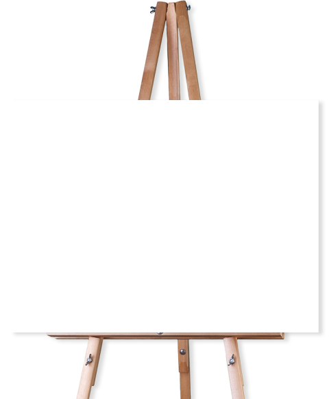 Welkomstbord bruiloft liggend blanco